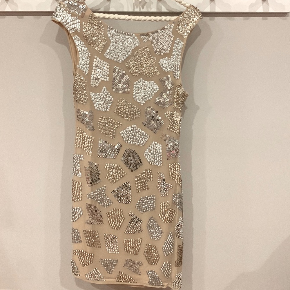Alice and Olivia sequin dress